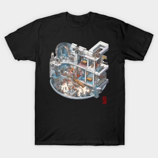 Isometric space station T-Shirt